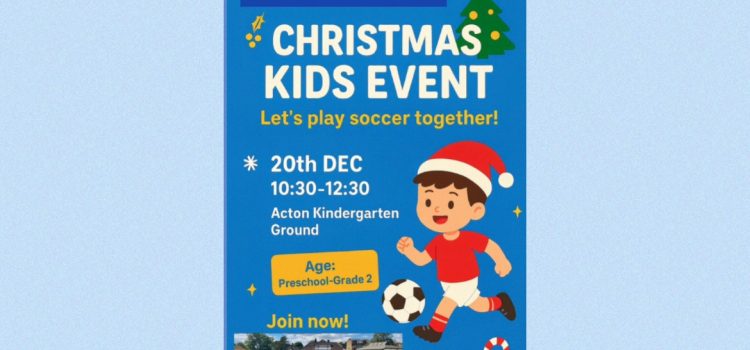 📣 LJJ クリスマスキッズイベント開催 🎄⚽️